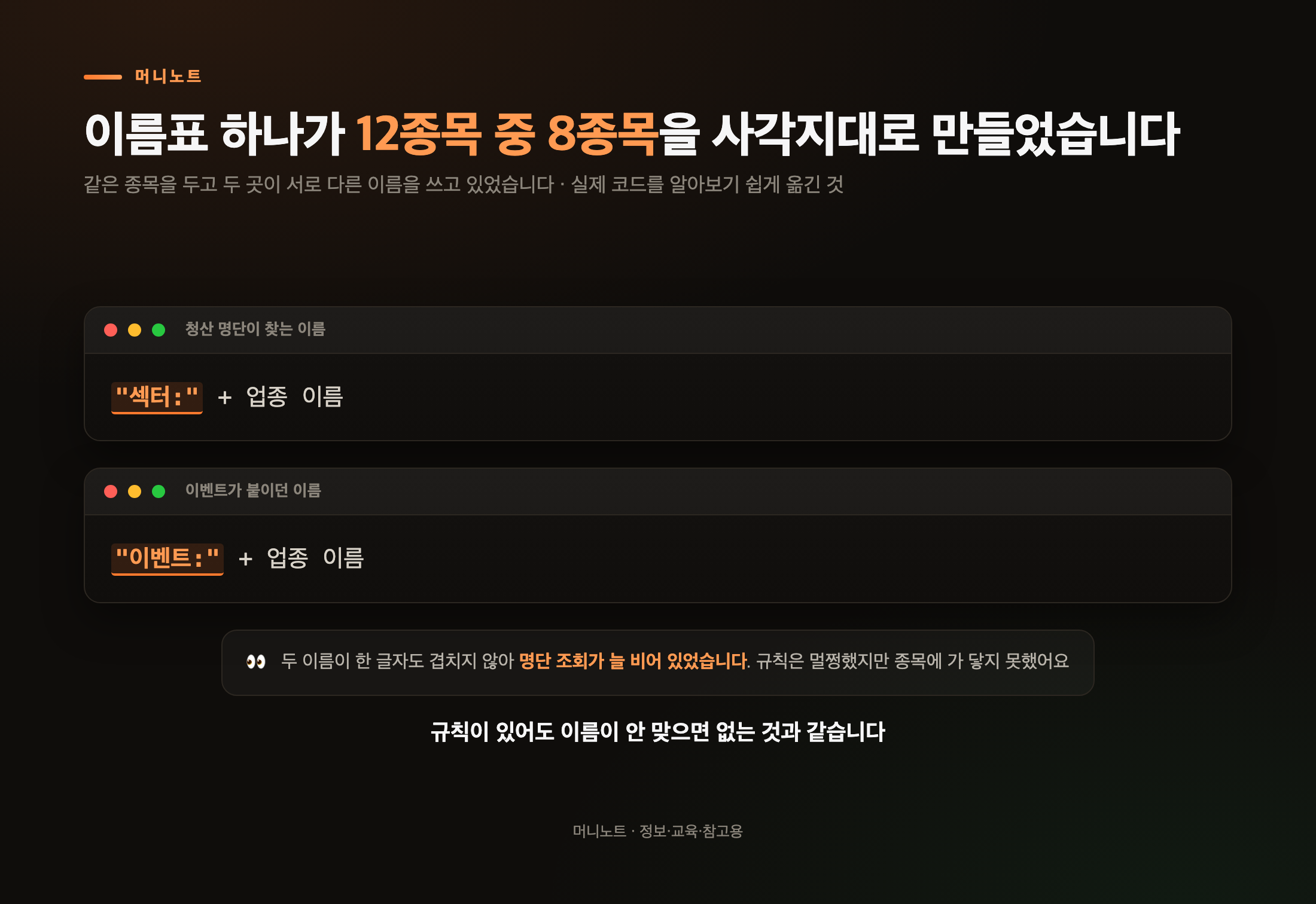 이름표가 어긋난 실제 코드