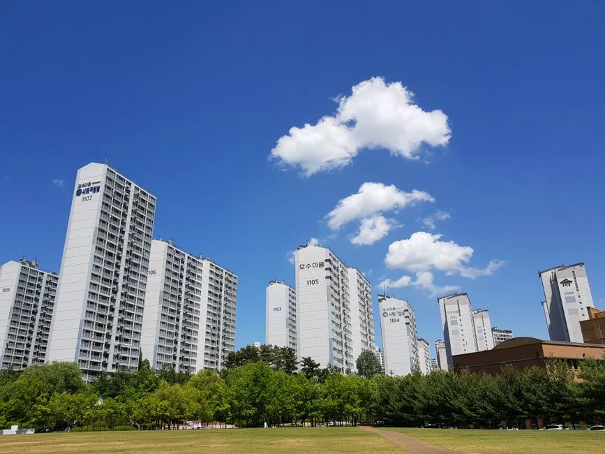 수도권 아파트 단지 전경