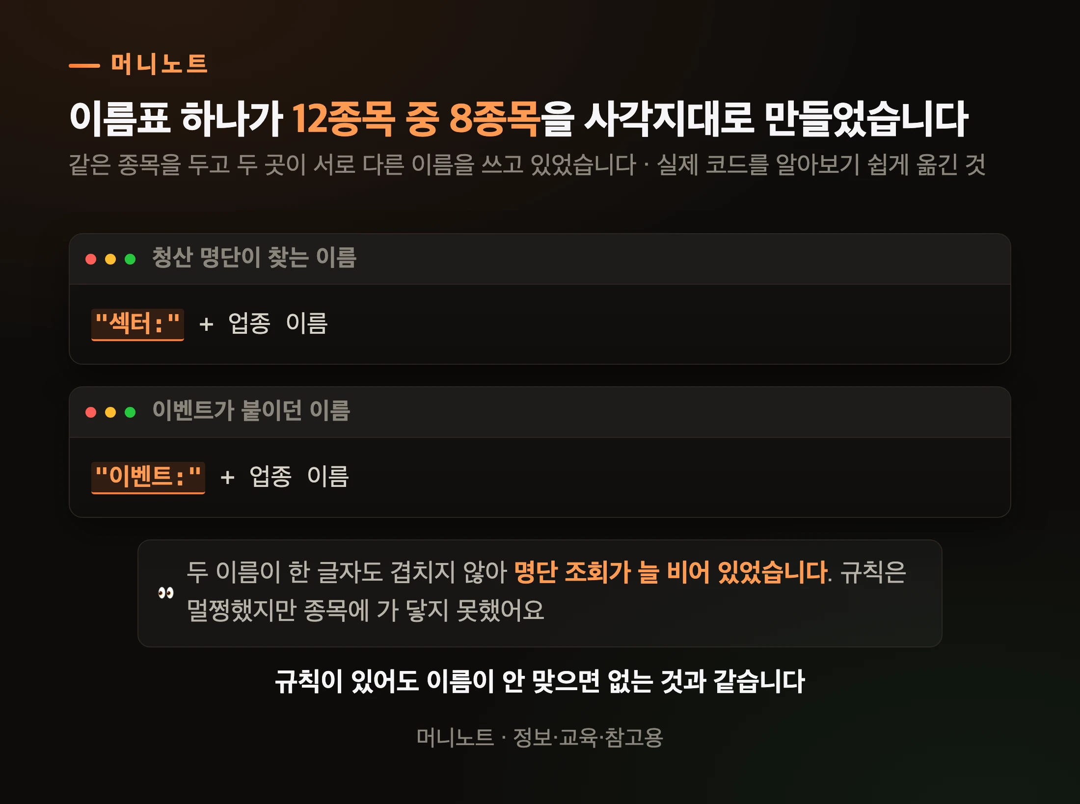 이름표가 어긋난 실제 코드