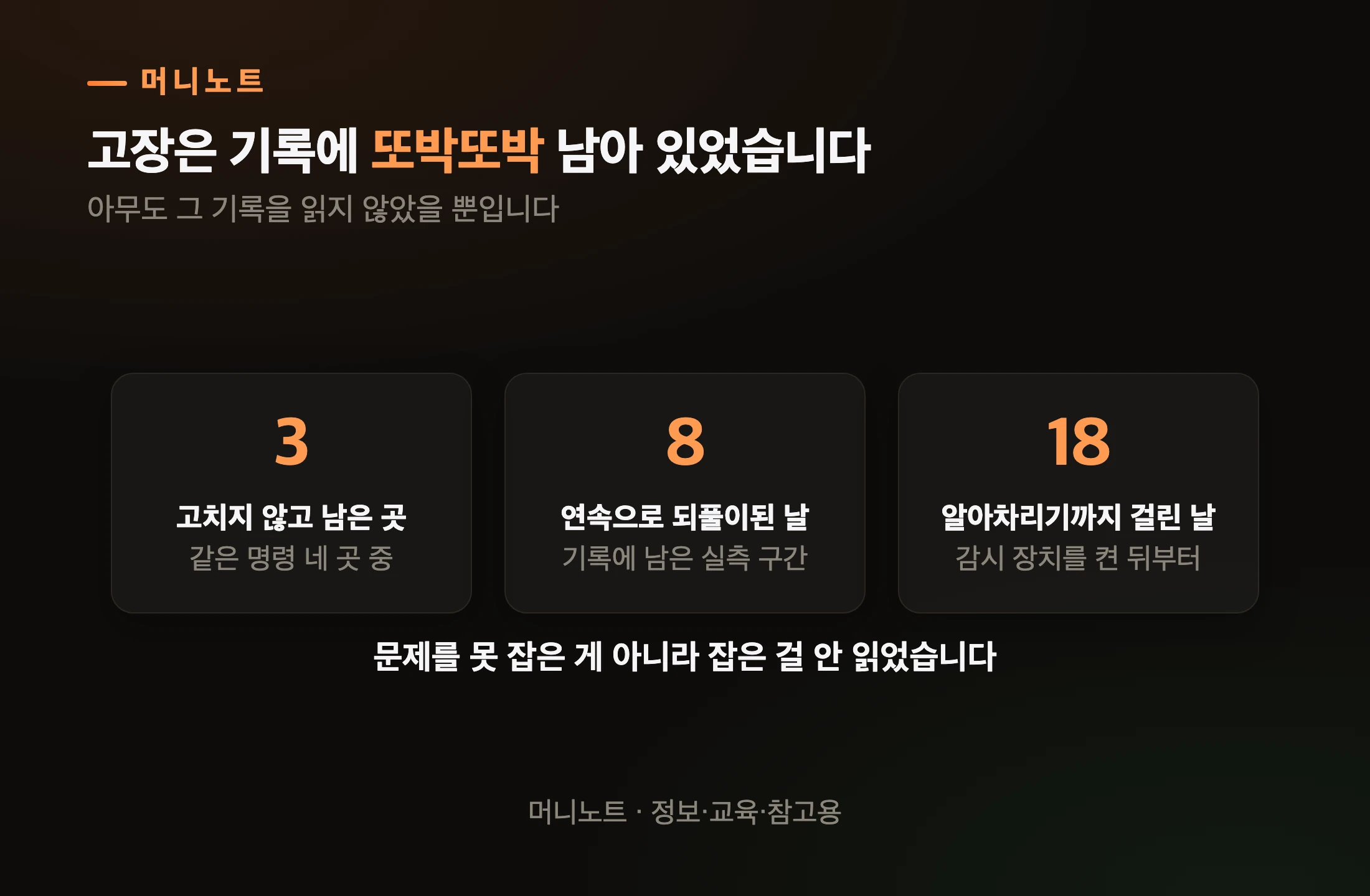 기록에 남은 숫자